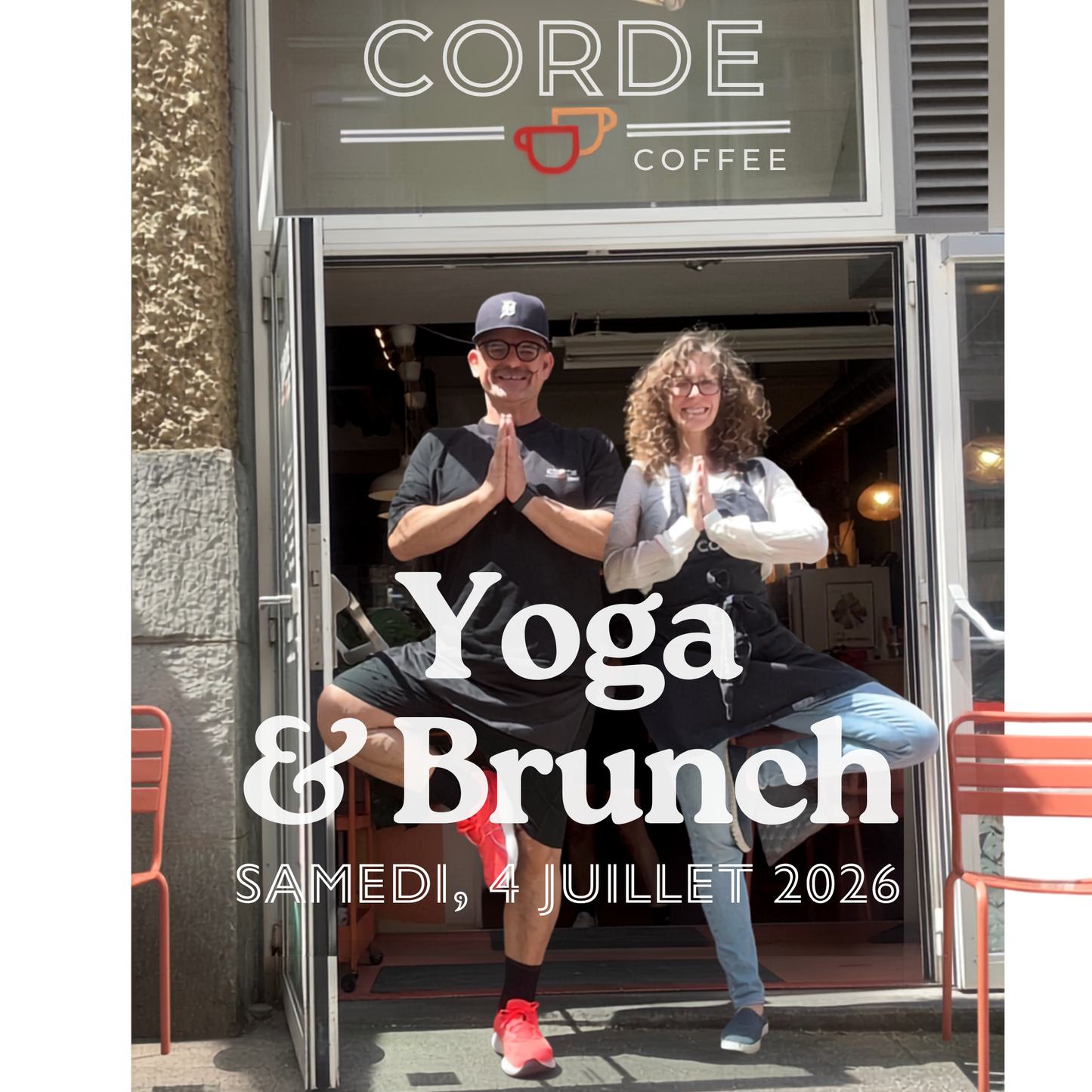 Yoga and Brunch 4 July 2026