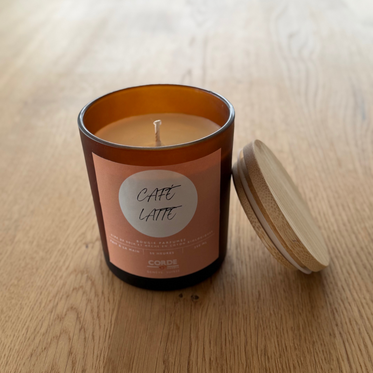 Corde Candle: Café Latte