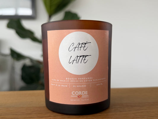 Corde Candle: Café Latte