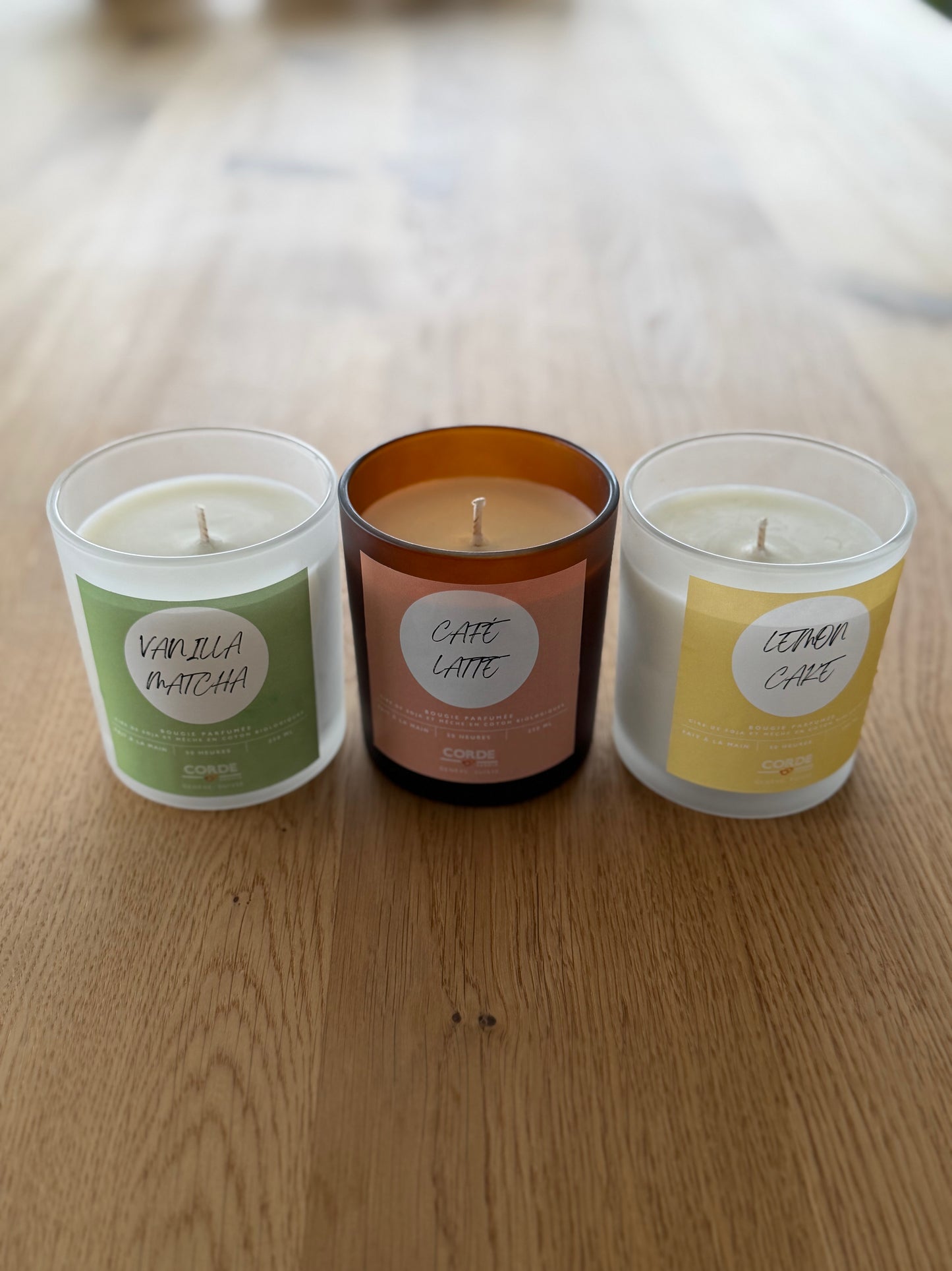Corde Candle: Café Latte