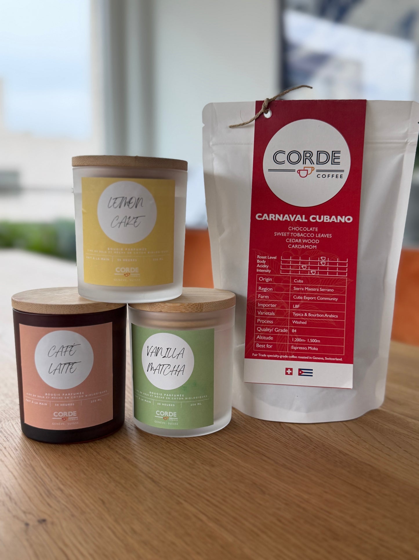 Corde Candle: Vanilla Matcha